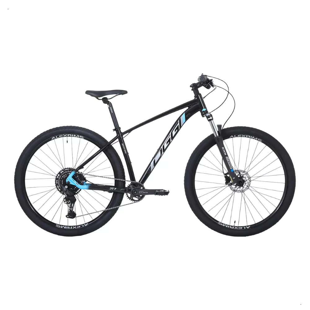 Bicicleta Oggi Big Wheel 7.1 Preto/Azul/Cinza Tam 15,5