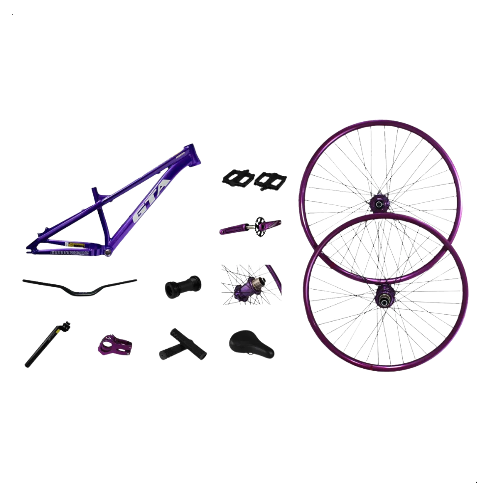 Quadro Gta 26 Freeride Gravity Roxo Rodas/cubo barulhento