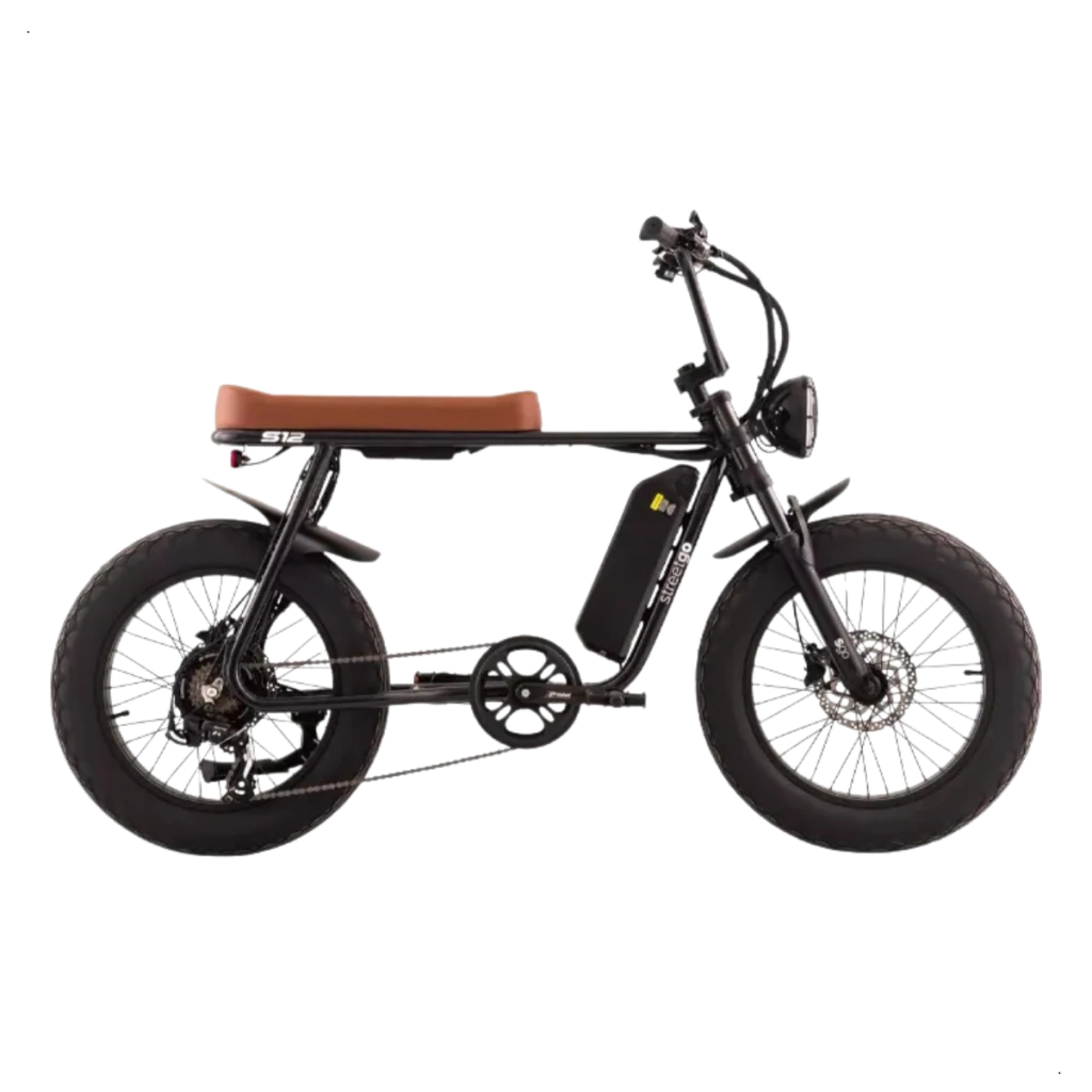 Bicicleta Autopropelido StreetGo S12 750wh Preto