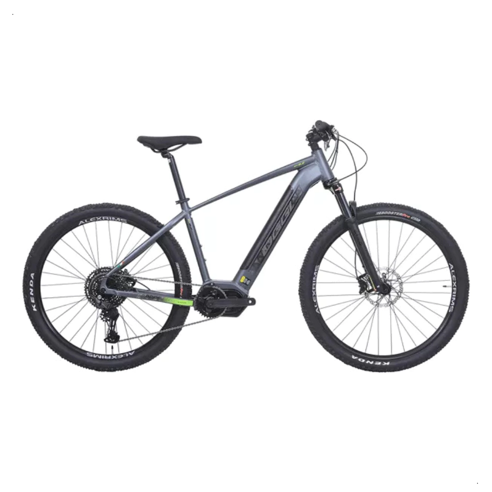 Bicicleta Eletrica Oggi Big Wheel 8.2 Cinza/Verde/Prto Tam L