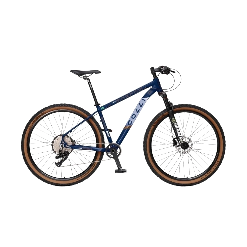 Bicicleta Colli Moscow Aro 29 Tam 17 12V Azul Metalico