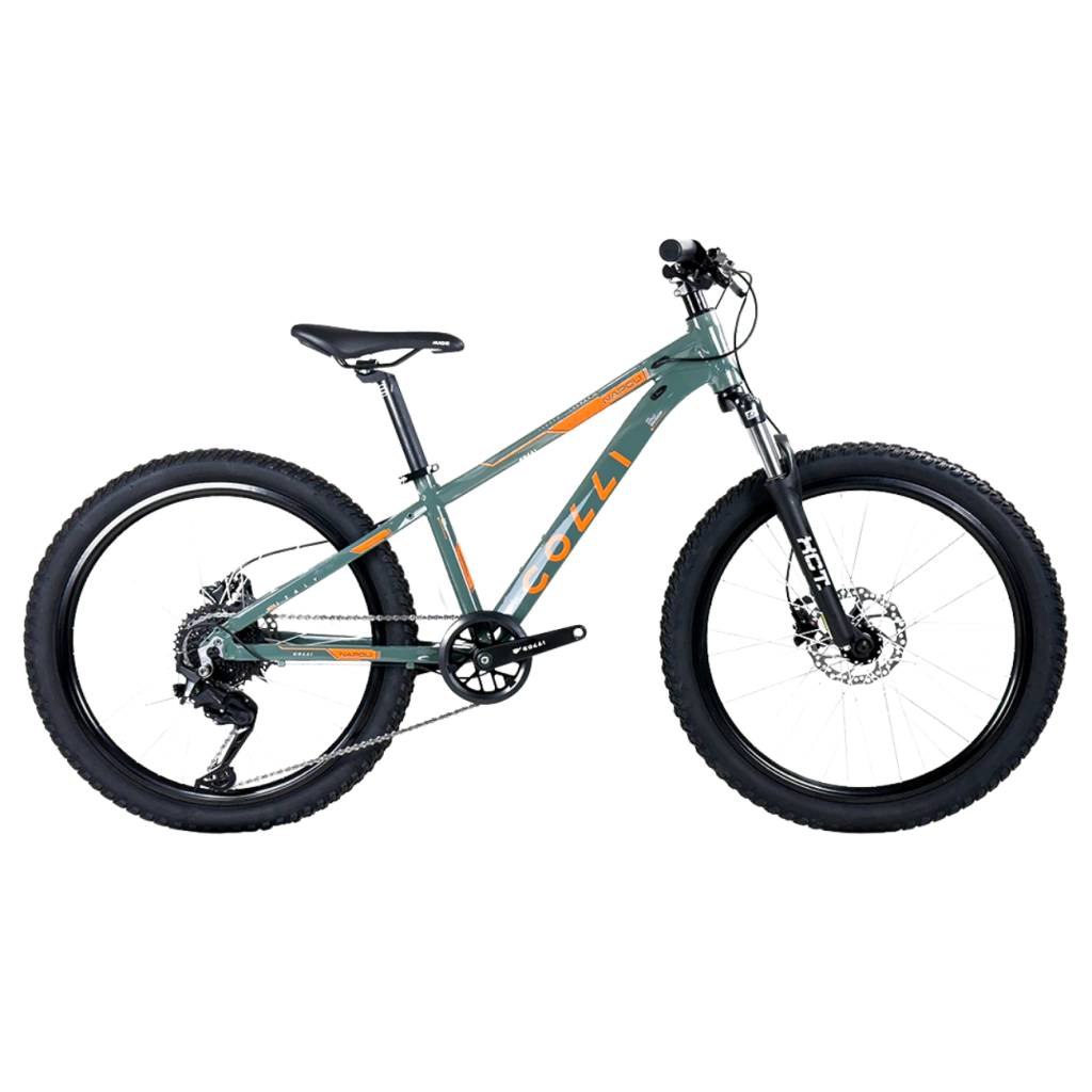 Bicicleta Colli Napoli Pro Aro 24 Aluminio 9V Verde Militar