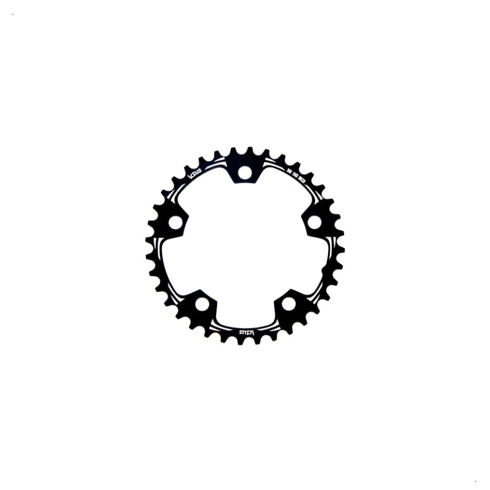 Coroa Ictus Speed Bcd 110 36 Dentes 5 Furos Preta