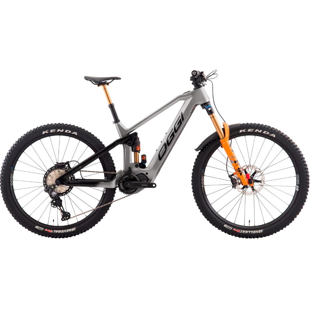 Bicicleta Eletrica Oggi Potenza Pro Xt Di2 12v Cinza/Preto S