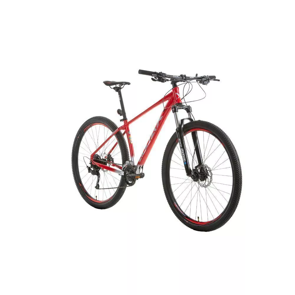 Bicicleta Audax Havok Nx 29 Tam 17 Vermelho/Prata