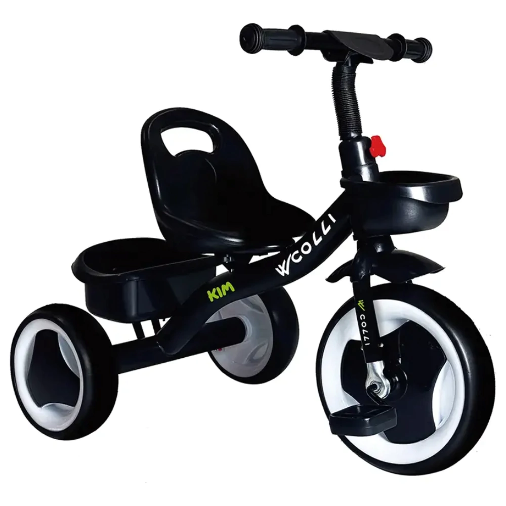 Triciclo Colli Kim Preto Fosco c/ Cestinha