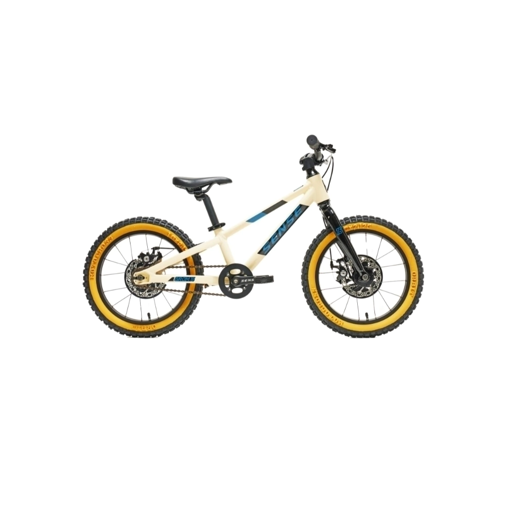 Bicicleta Sense Grom Aro 16 Creme/Preto Tam. Único 2024