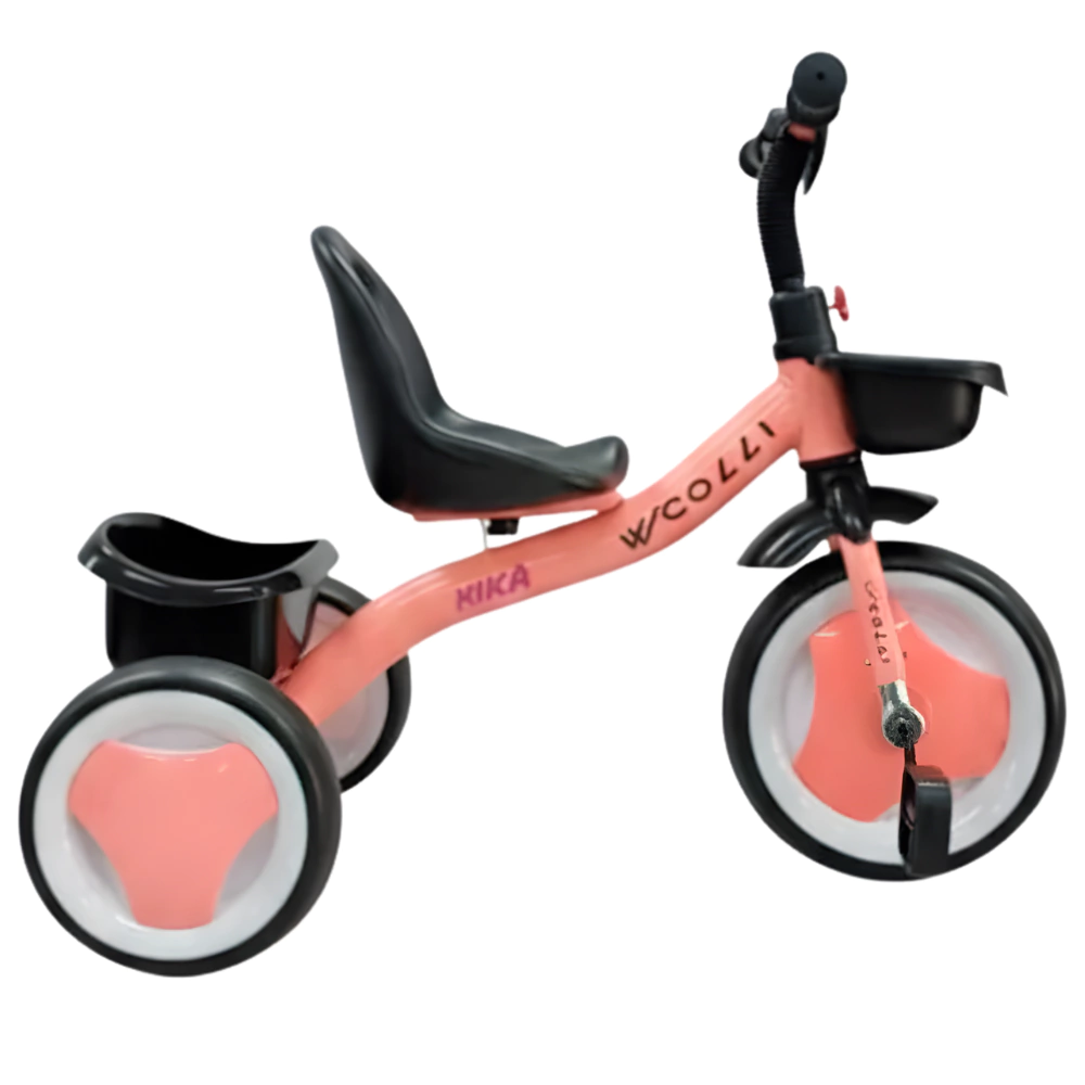 Triciclo Colli Kika Rosa c/ Cestinha
