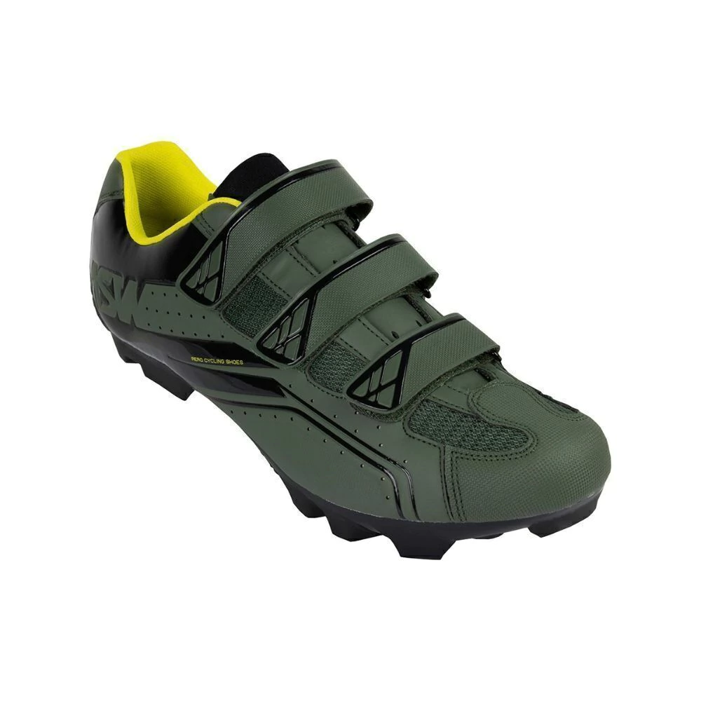 Sapatilha Asw Fury Mtb Verde Oliva Tamanho 39