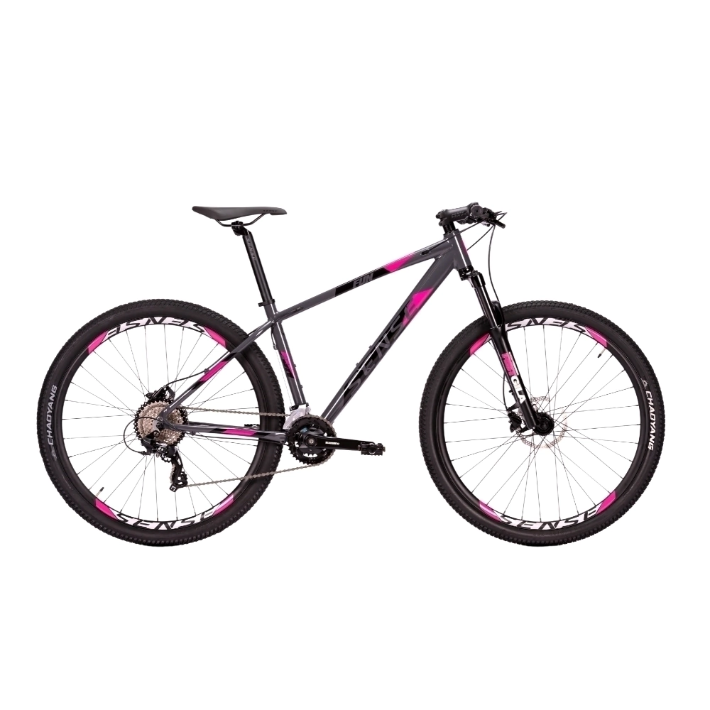Bicicleta Sense Fun Comp 2023 Cinza/Roxo Tam M