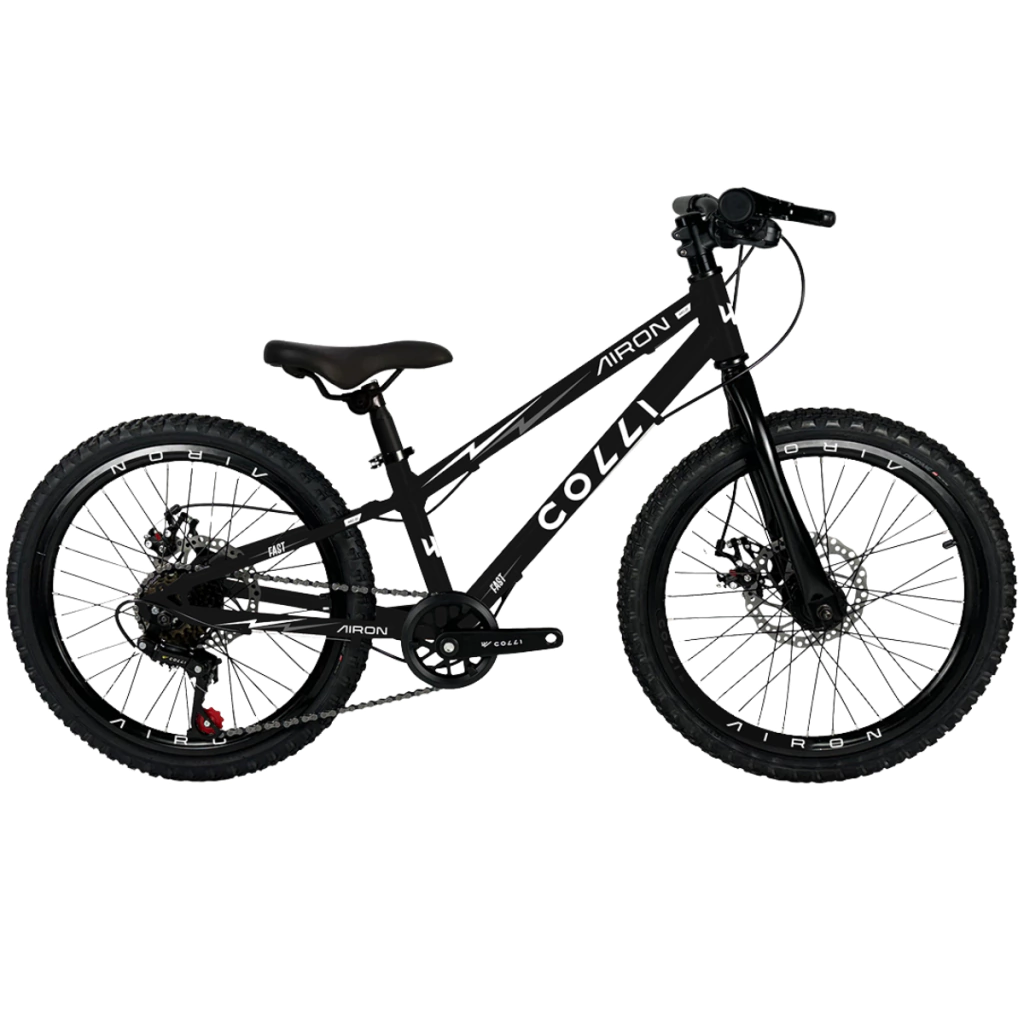 Bicicleta Colli Airon Aro 20 Freio Disco 7v Laranja Neon