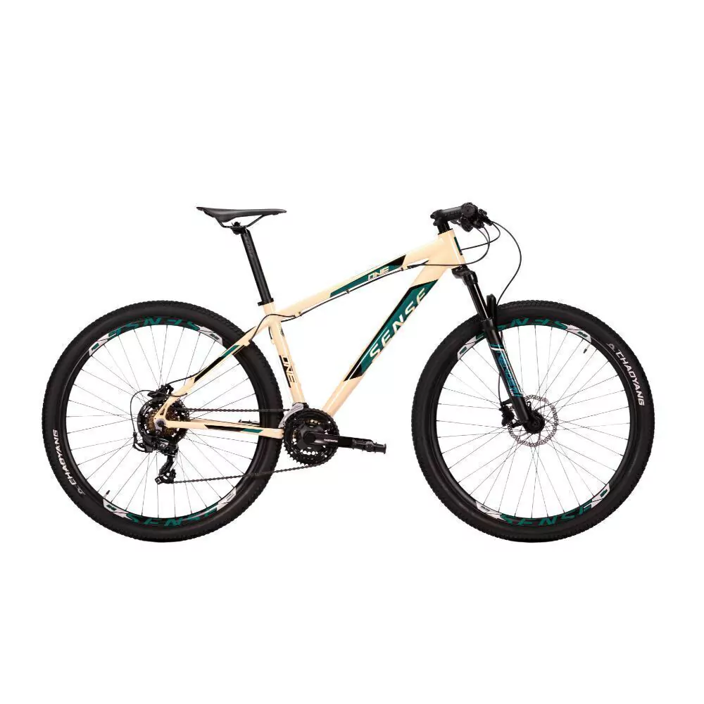 Bicicleta Sense One 2023 Creme/Aqua Tam S