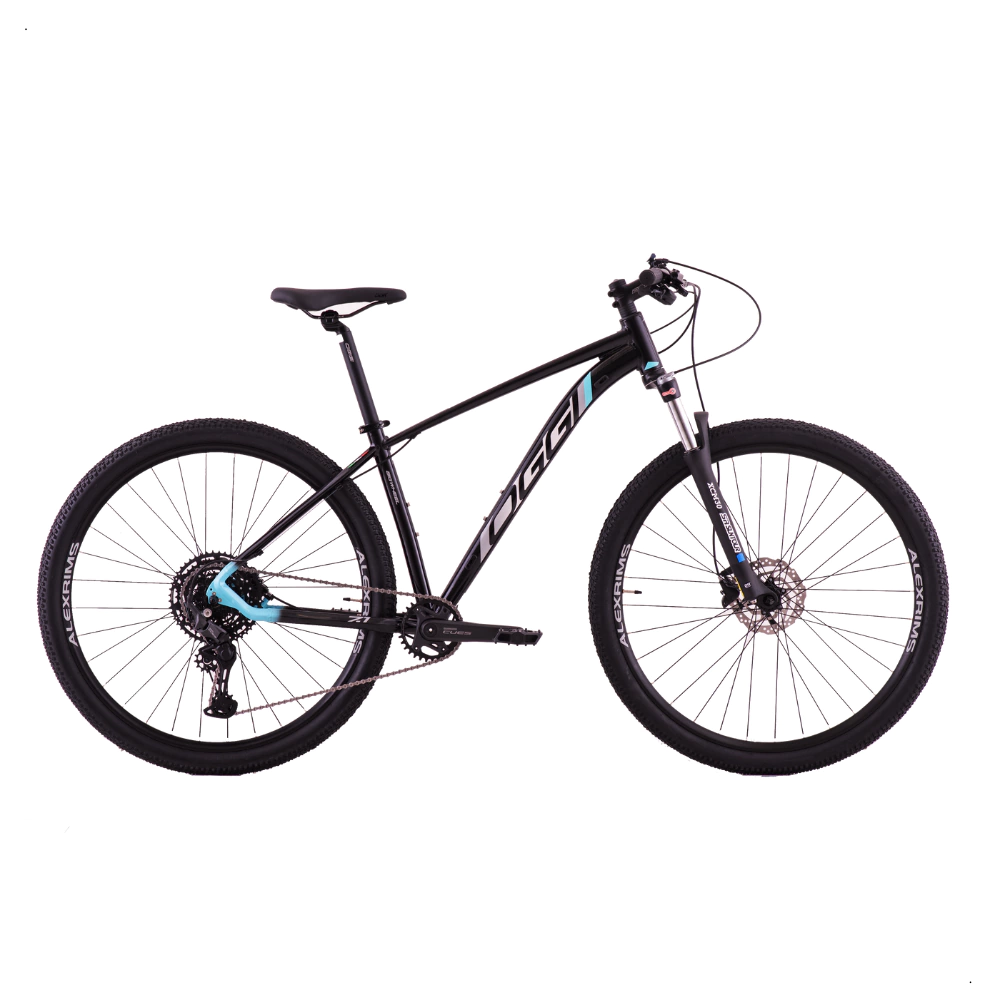 Bicicleta Oggi Big Wheel 7.1 Cues 10v Preto/Azul/Cinza T. 17
