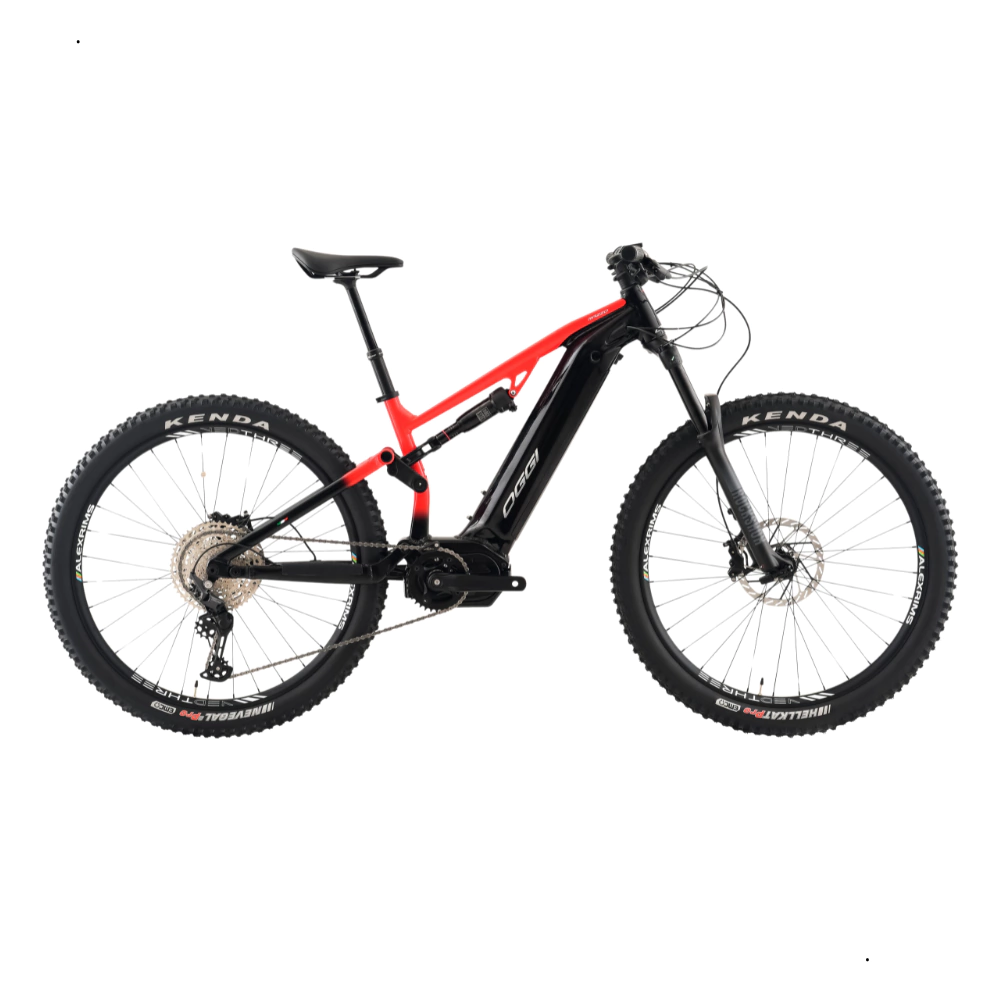 Bicicleta Eletrica Oggi Razzo T-110 11V Prto/Verm Tam L 2024