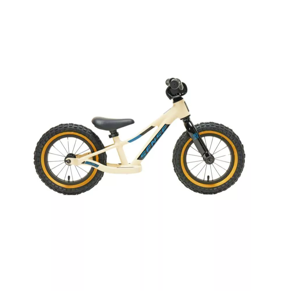 Bicicleta Sense Grom Aro 12 Creme/Preto Tam. Unico 2024