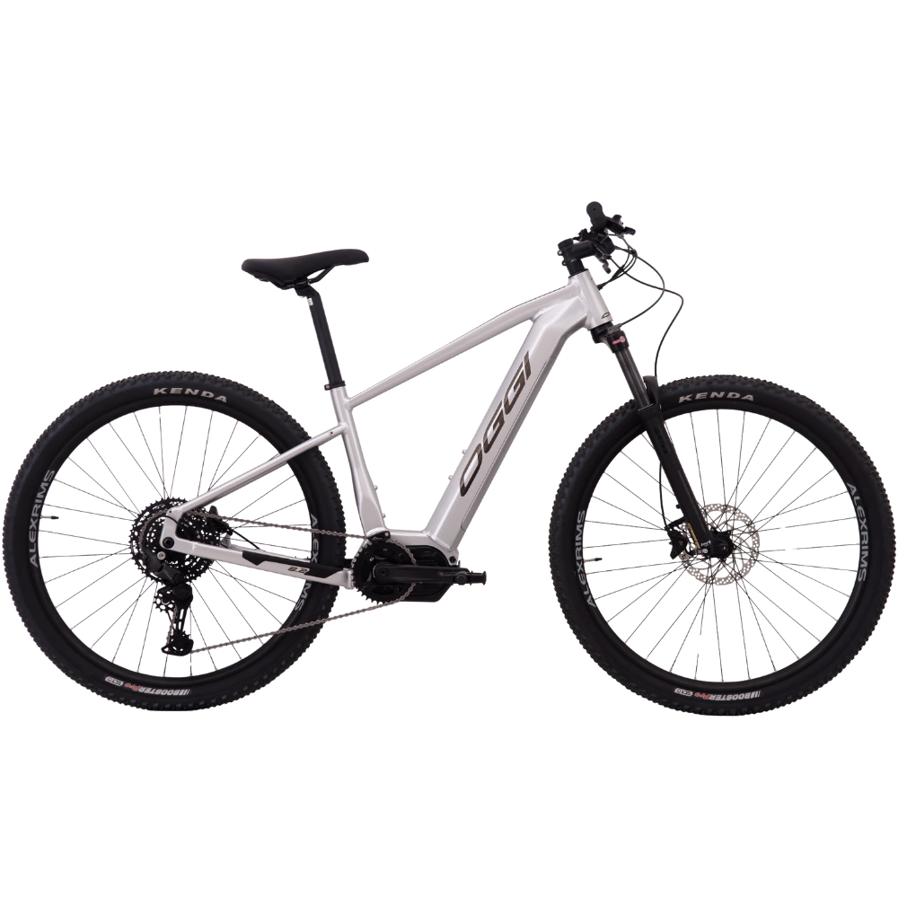 Bicicleta Eletrica Oggi Big Wheel 8.2 Prata/Preto Tam L 2025