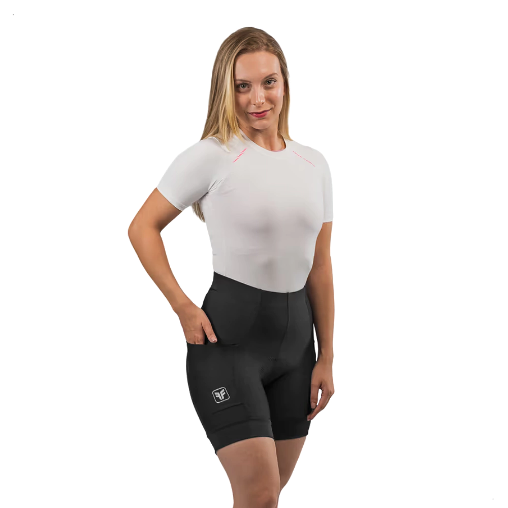 Bermuda Free Force Ciclismo Feminina Basic Tamanho M Preto