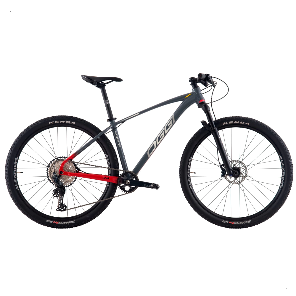 Bicicleta Oggi 29 Big Wheel 7.4 Slx 12v Graf/Verm/Cinza M
