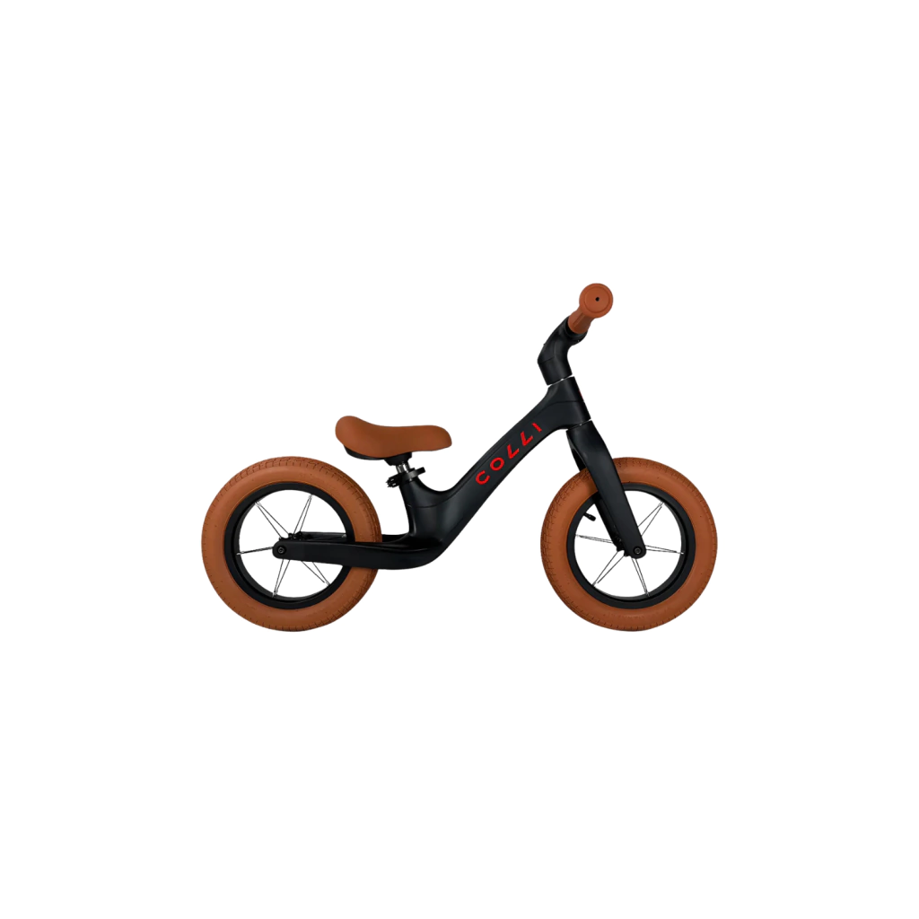 Bicicleta Colli Pitukinha Balance Equilibrio Preto Fosco